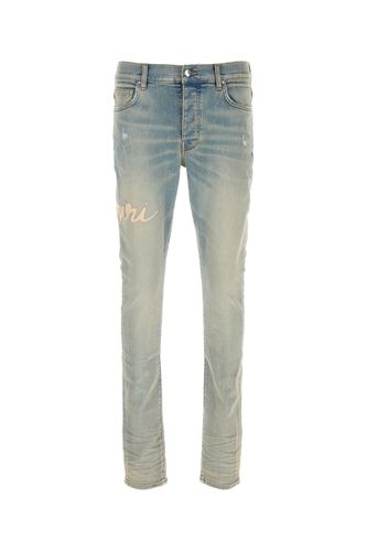 SCRIPT LOGO SKINNY JEAN-30 Male - Amiri - Modalova