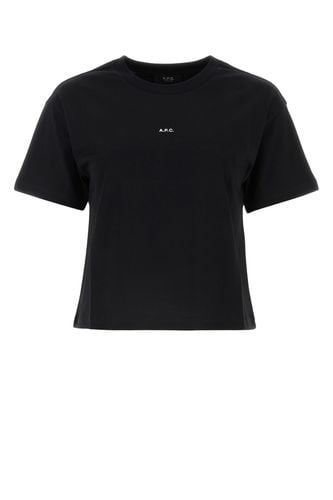 T-SHIRT BOXY MICRO LOGO-M Female - A.p.c. - Modalova