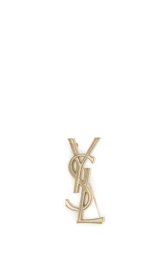 BROCHE CASSANDRE TUB-TU Female - Saint Laurent - Modalova