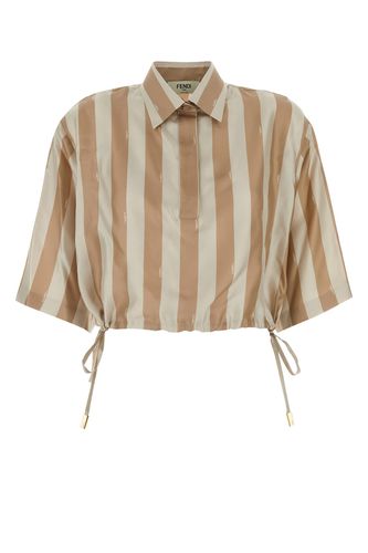 CAMICIA ALL OVER PEQUIN SILK-36 Female - Fendi - Modalova