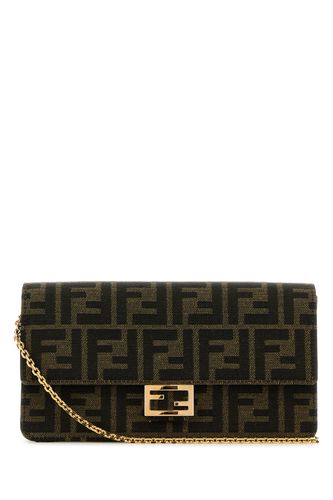 WALLET ON CHAIN TESS.JACQUARD-TU Female - Fendi - Modalova