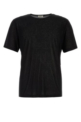 T-SHIRT COL ROND-S Male - Saint Laurent - Modalova