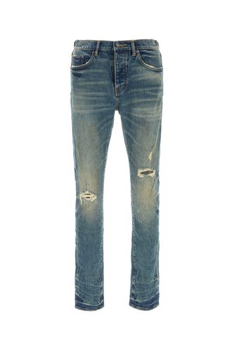 SKINNY 9 TO 5-30 Male - Purple Denim - Modalova