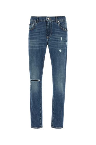 DENIM PANTS-46 Male - Dolce & Gabbana - Modalova