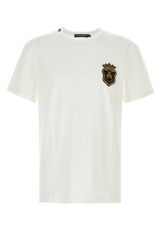 JERSEY T-SHIRT-46 Male - Dolce & Gabbana - Modalova