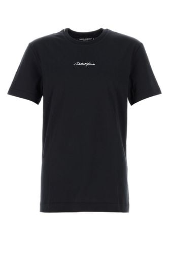 JERSEY T-SHIRT-46 Male - Dolce & Gabbana - Modalova