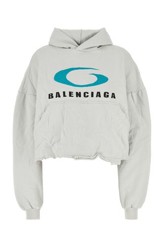 CROPPED HOODIE-1 Female - Balenciaga - Modalova