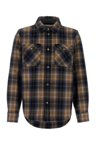 ALASKAN MELTON OVERSHIRT-S Male - Woolrich - Modalova