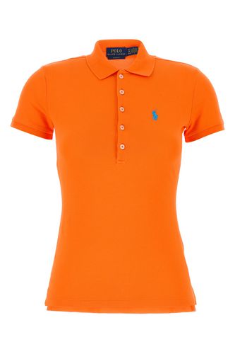 JULIE POLO-SLIM-SHORT SLEEVE-POLO SHIRT-XS Female - Polo Ralph Lauren - Modalova