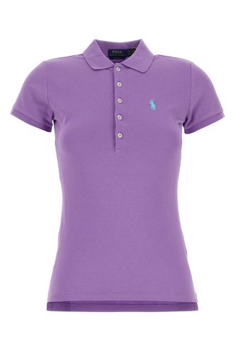 JULIE POLO-SLIM-SHORT SLEEVE-POLO SHIRT-XS Female - Polo Ralph Lauren - Modalova