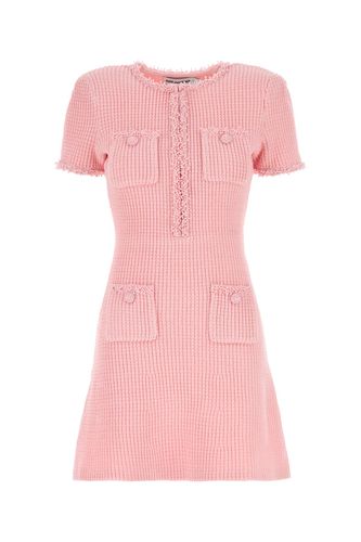 PINK TEXTURED KNIT MINI DRESS-S Female - Self Portrait - Modalova