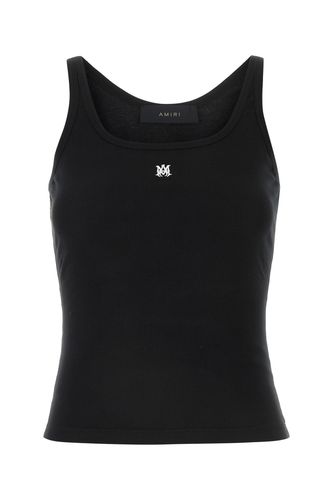 MA EMBROIDERED RIBBED TANK-S Female - Amiri - Modalova