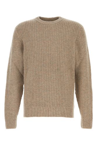 CASHMERE WAFFLE TEXTURED CREW NECK SWEATER - 4 PLY-L Male - Johnstons Of Elgin - Modalova