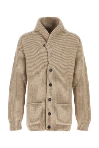 CASHMERE RIBBED SHAWL COLLAR CARDIGAN - 8 PLY-XL Male - Johnstons Of Elgin - Modalova