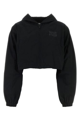 HOODED CROPPED ZIP JACKET-S Female - T By Alexander Wang - Modalova