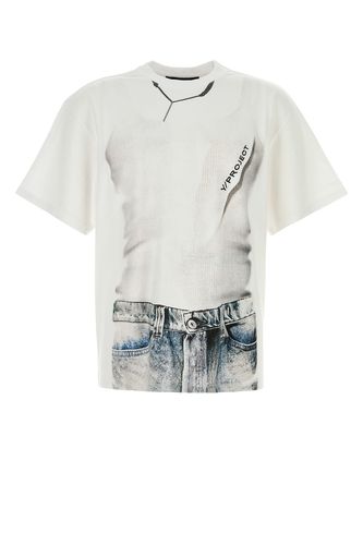 YP TROMPE L'OEIL T-SHIRT-M Male,Female - Y Project - Modalova