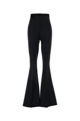 THE BIANCA PANT WOOL AND CRYSTALS-42 Female - Hebe Studio - Modalova