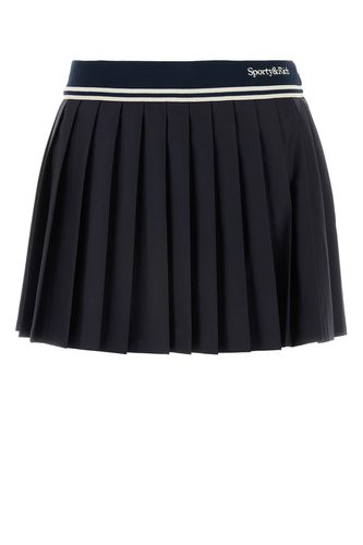 ABIGAIL WOOL PLEATED SKIRT-M Female - Sporty & Rich - Modalova