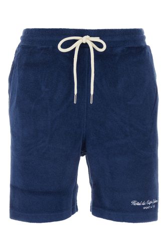 HOTEL DU CAP CURSIVE TERRY SHORT-S Female - Sporty & Rich - Modalova