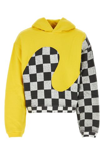 CHECKER SWIRL HOODIE -M Nd Erl Male - Erl - Modalova