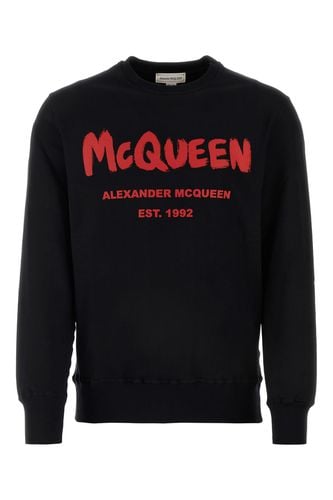 GRAFFITI PRT SWEATER-L Male - Alexander Mcqueen - Modalova