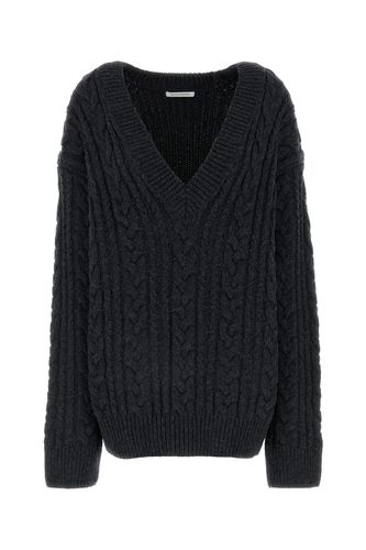 ALIA JUMPER FISHERMAN KNIT CHARCOAL GREY-M Female - Cecilie Bahnsen - Modalova