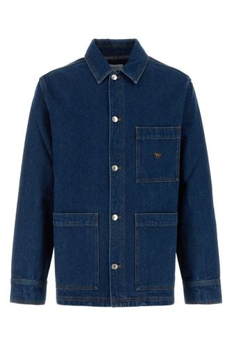 DENIM WORKWEAR JACKET-S Male - Maison Kitsune - Modalova