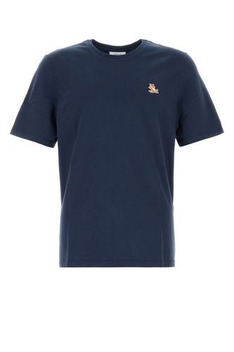 CHILLAX FOX PATCH REGULAR TEE SHIRT-L Male - Maison Kitsune - Modalova