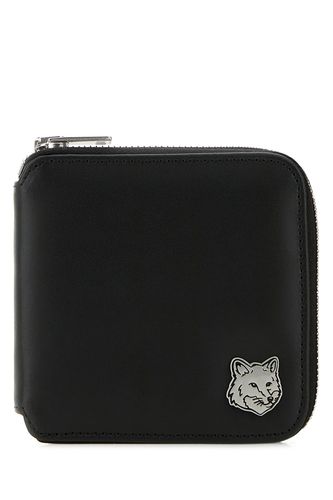 FOX HEAD SQUARE ZIPPED WALLET-TU Male - Maison Kitsune - Modalova