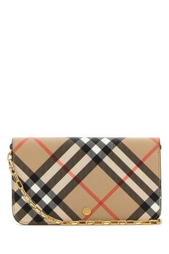 LS WALLET ON CHAIN BIN-TU Female - Burberry - Modalova