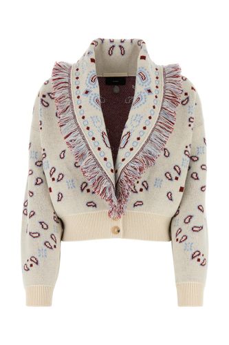 BANDANA JACQUARD CARDI-BOMBER-M Female - Alanui - Modalova