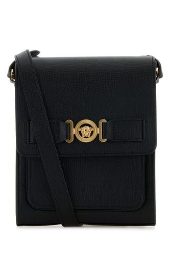 VERTICAL MESSENGER GOAT LEATHER-TU Male - Versace - Modalova