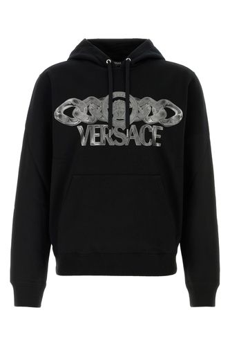 SWEATSHIRT NON-BRUSHED SWEAT FABRIC + MEDUSA ON CH-S Male - Versace - Modalova