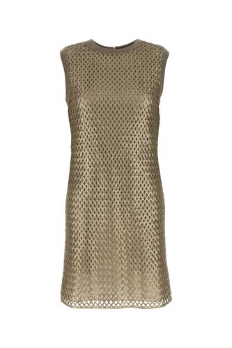 MINI DRESS INTRECCIO PAILLETTE TULLE-40 Female - Fendi - Modalova