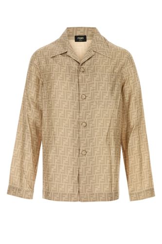 CAMICIA SILK FF LONG SLEEVE-48 Male - Fendi - Modalova