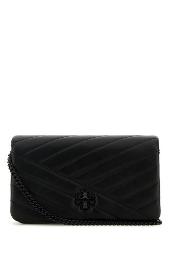 KIRA CHEVRON POWDER COATED CHAIN WALLET-TU Female - Tory Burch - Modalova