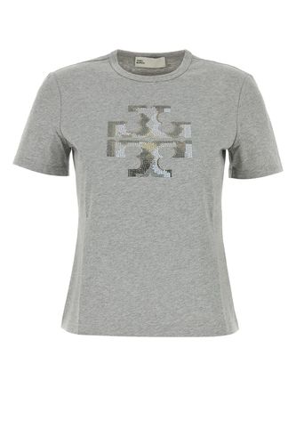 CRYSTAL LOGO T-SHIRT-XS Female - Tory Burch - Modalova