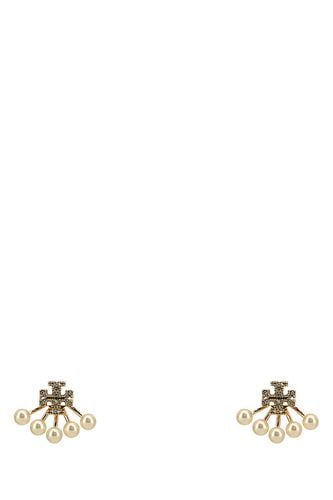 KIRA PEARL FRONT-BACK EARRING-TU Female - Tory Burch - Modalova