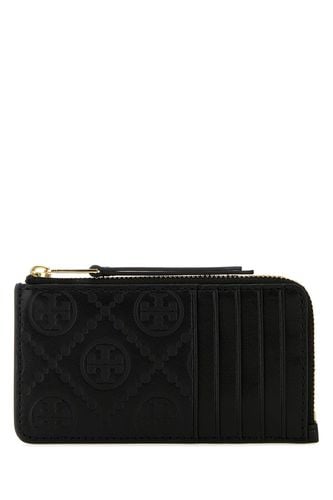 T MONOGRAM ZIP CARD CASE-TU Female - Tory Burch - Modalova