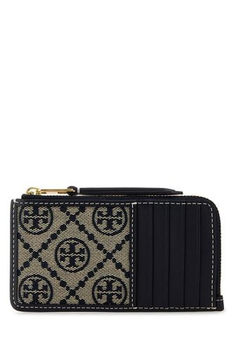 T MONOGRAM ZIP CARD CASE-TU Female - Tory Burch - Modalova