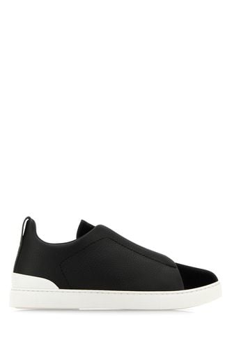 TRIPLE STITCH LOW TOP SNEAKER-6 Male - Zegna - Modalova