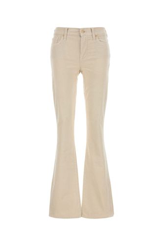 BOOTCUT CORDUROY WITH SIDE SLIT EGGSHELL-25 Female - Seven For All Mankind - Modalova