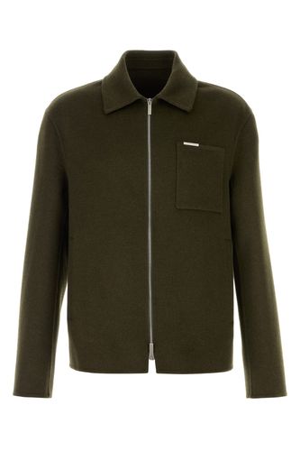 WOOL CACHEMIRE DOUBLE-48 Male - Salvatore Ferragamo - Modalova