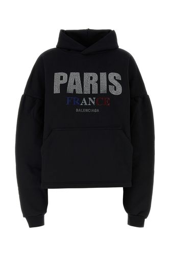 CROPPED HOODIE-1 Female - Balenciaga - Modalova