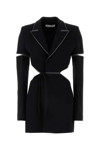 CUT OUT BLAZER-DRESS WITH A BOW-40 Female - Mach&mach - Modalova