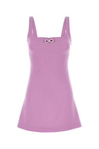 CRYSTAL BOW LAVENDER MINI DRESS-36 Female - Mach&mach - Modalova