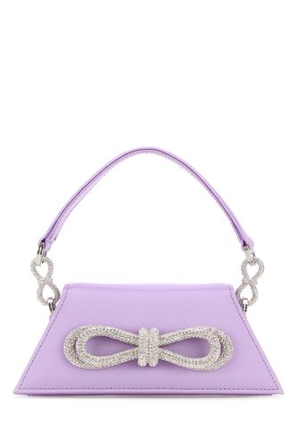 DOUBLE BOW SATIN SAMANTHA HANDBAG (SMALL)-TU Female - Mach&mach - Modalova