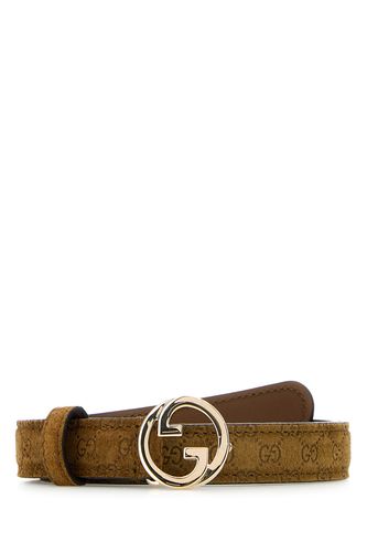 WBELT W.20 BLONDIE SUEDE DAFNE-70 Female - Gucci - Modalova