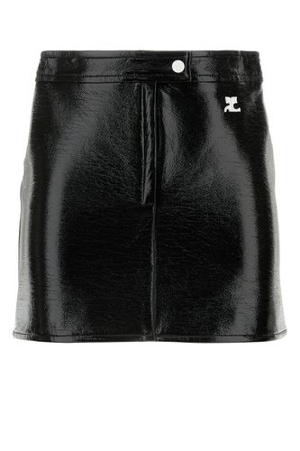 REEDITION VINYL MINISKIRT-34 Female - Courreges - Modalova