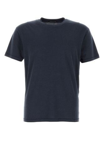 LYOCELL COTTON SS CREW NECK-46 Male - Tom Ford - Modalova